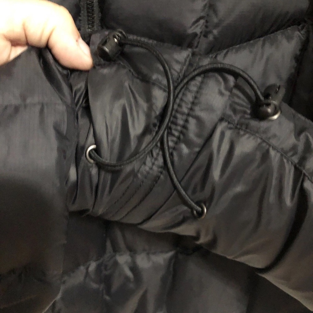 NORTH FACE 800 PRO SERIES DOWN JACKET MENS XL PTP 25 HEM 27 BLACK NICE 800 - Picture 9 of 16